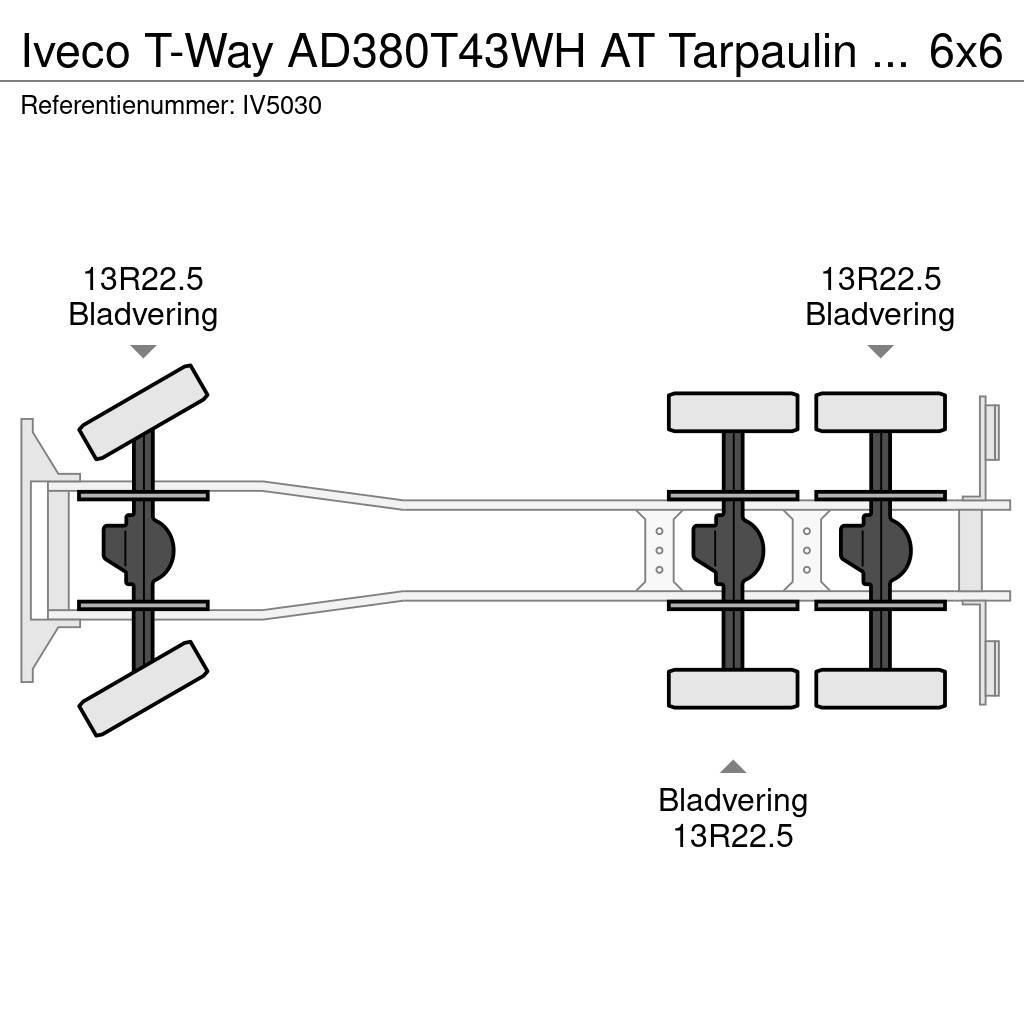 Iveco T-Way AD380T43WH AT Tarpaulin / Canvas Box Truck ( Curtain sider trucks
