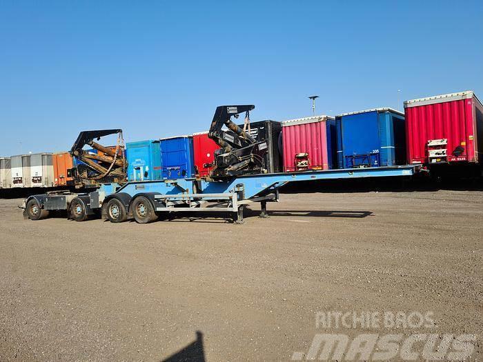 Hammar 195D SIDELOADER 4 AXLE 2E TRAILER CONNECTION 36 TO Container semi-trailers