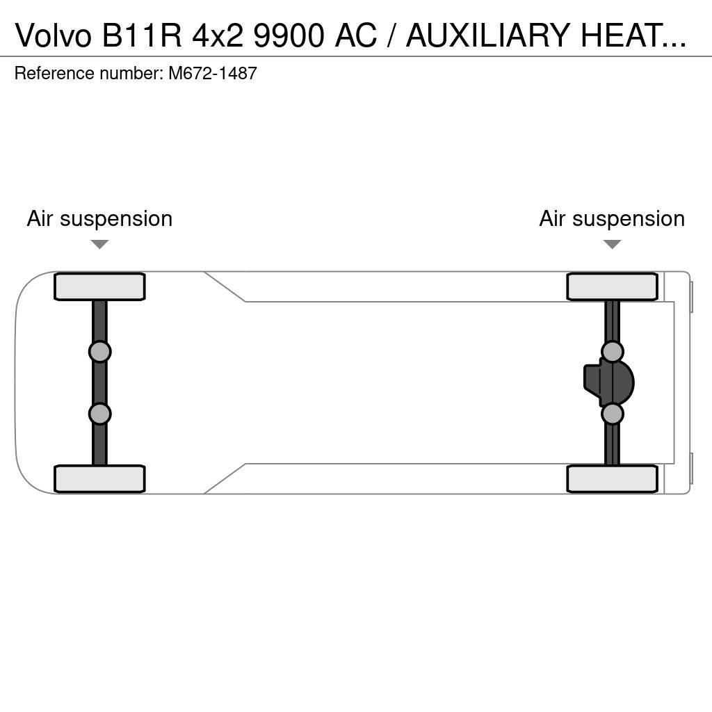 Volvo B11R 4x2 9900 AC / AUXILIARY HEATING / CD / TV / W Coach