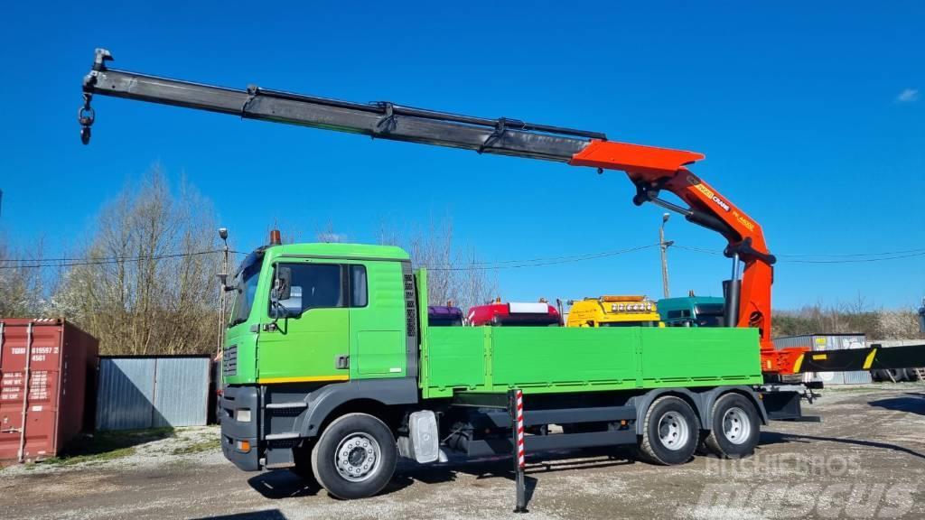 MAN TGA 26.480 6x4 PALFINGER 44002 Truck mounted cranes
