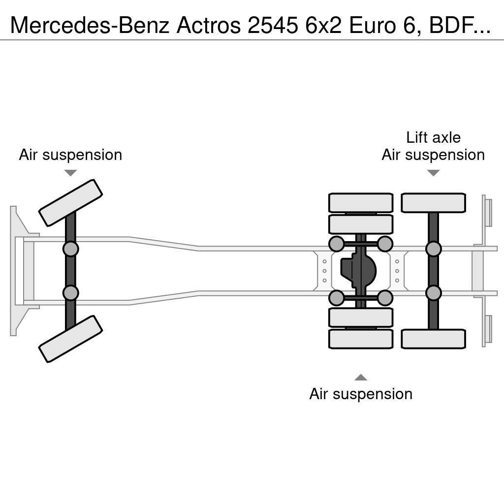 Mercedes-Benz Actros 2545 6x2 Euro 6, BDF system, ACC, Retarder Demountable trucks