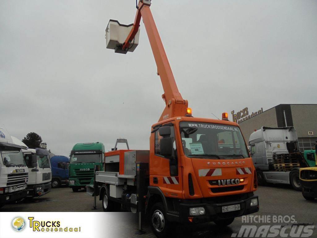 Iveco Eurocargo 80.18 Euro 5 + Manual + pto + ESDA+17 me Truck mounted platforms