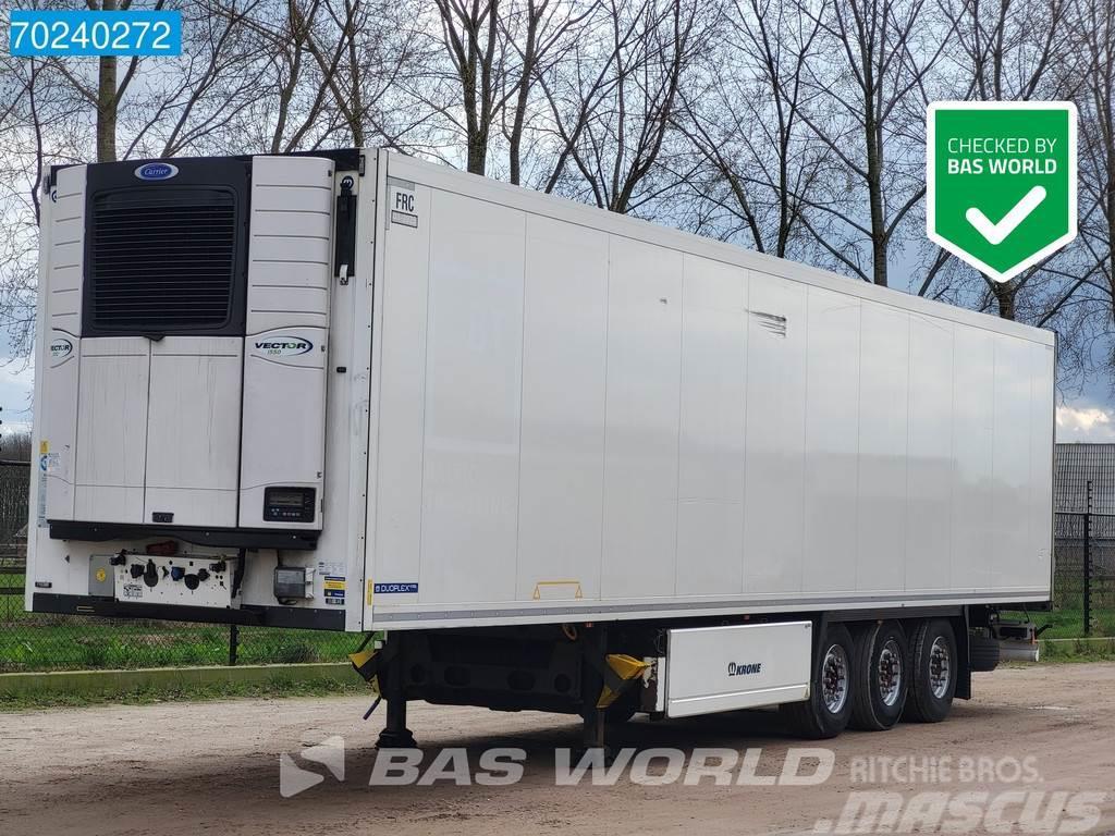 Krone Carrier Vector 1550 2x Liftachse Doppelstock Palet Temperature controlled semi-trailers