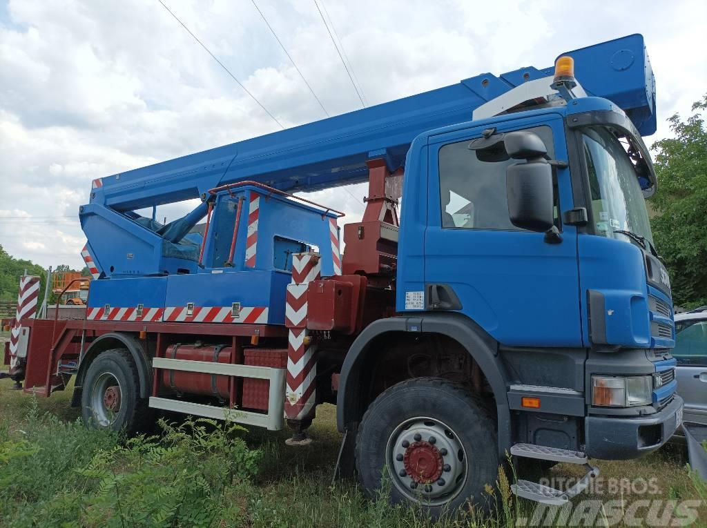 Scania 124 Truck mounted platforms
