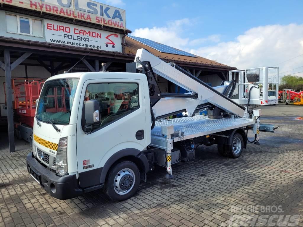 Multitel MX250 - 25 m Nissan NT400 bucket truck boom lift Truck mounted platforms