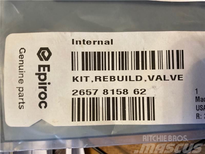 Epiroc (Atlas Copco) Valve Rebuild Kit - 57815862 Drilling equipment accessories and spare parts