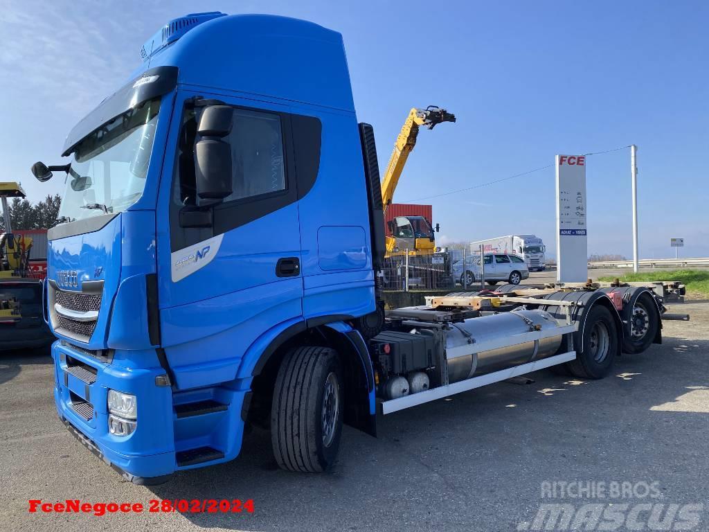 Iveco STRALIS 460NP LNG RETARDER Container trucks