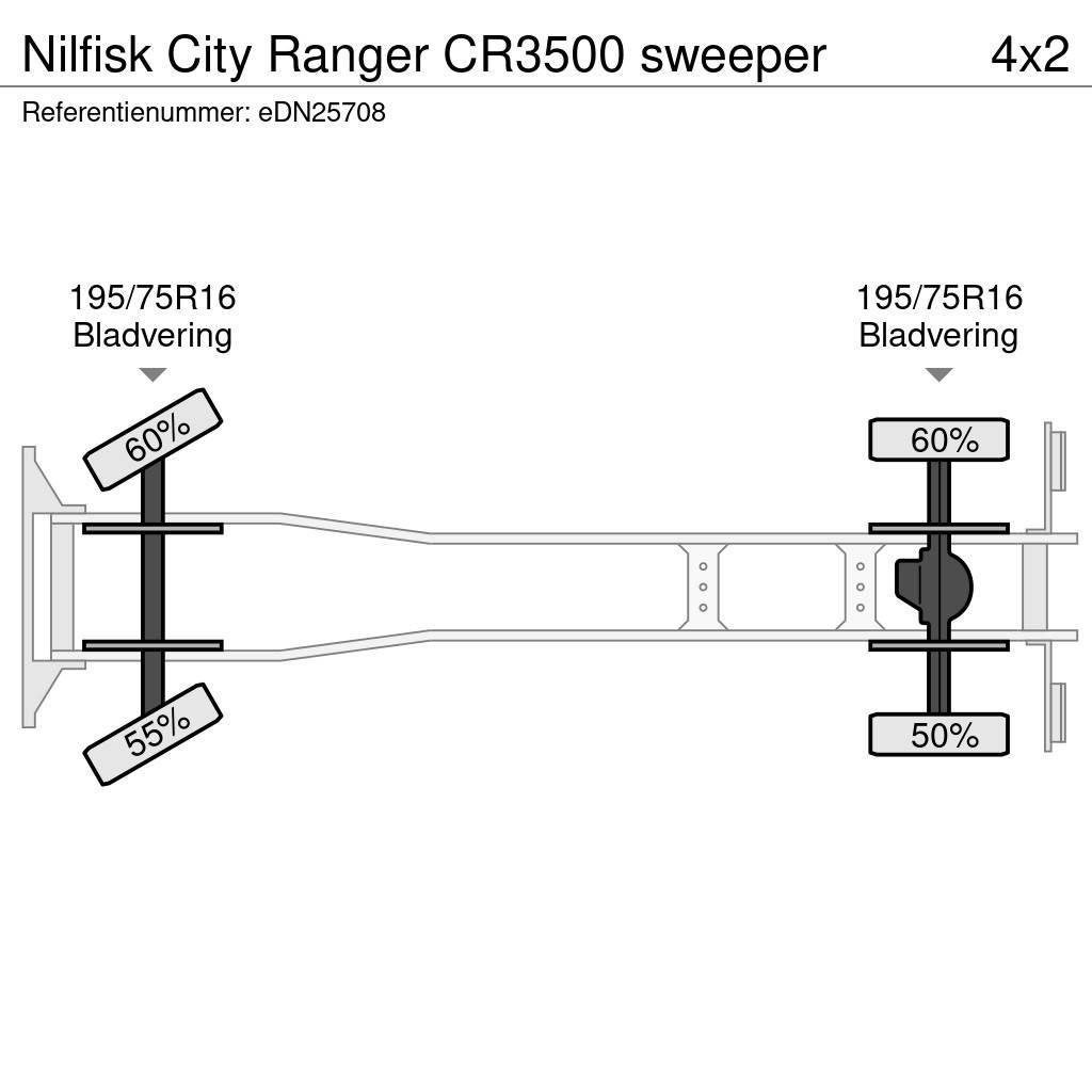 Nilfisk City Ranger CR3500 sweeper Commercial vehicle