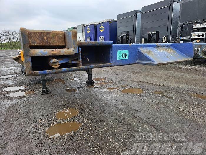Groenewegen 3 AXLE CONTAINER CHASSIS 40 FT 2X20 FT 20 MIDDLE G Container semi-trailers