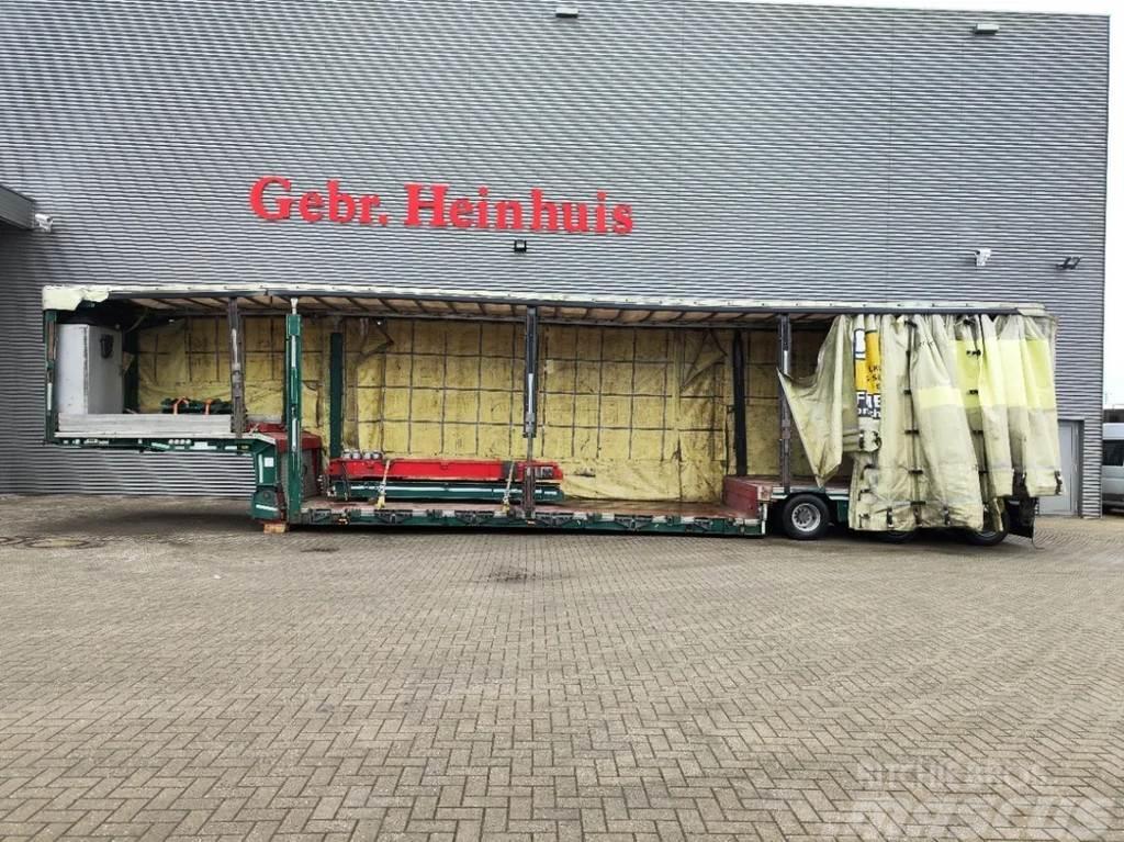 Meusburger MPG-3 12 Tons Axles 5.4 Meter extand. 4 Meter Exte Curtain sider semi-trailers