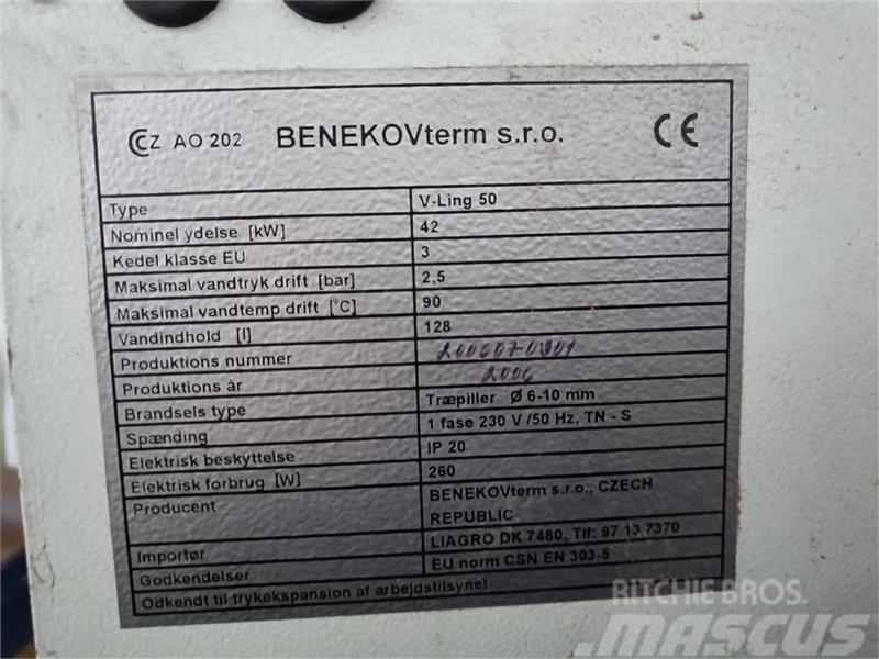  Benekov  Ling 50 med skorsten Biomass boilers and furnaces