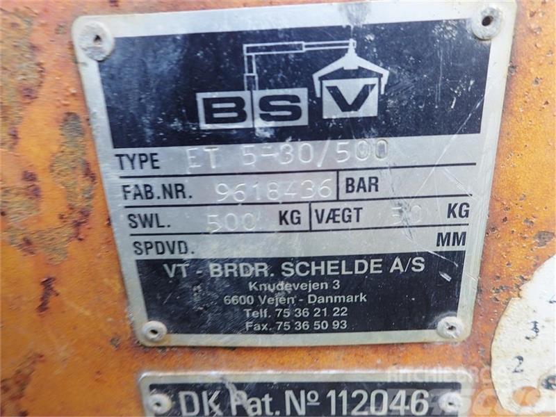 BSV Element tang 30 cm Type ET 5-30/500 Crane parts and equipment