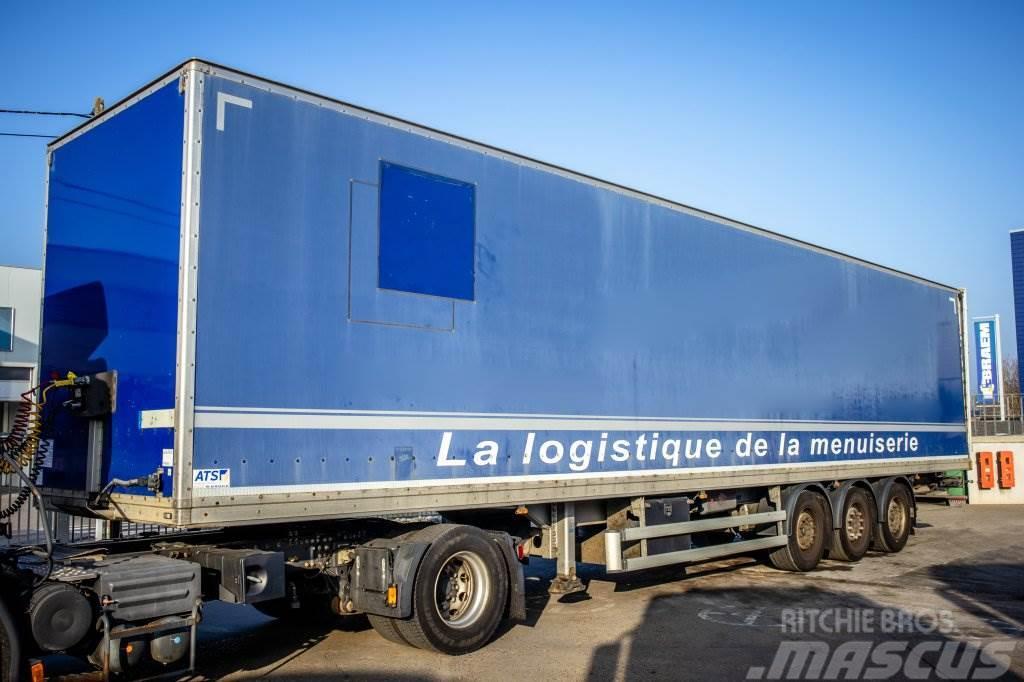 Lecitrailer FOURGON+DHOLLANDIA Box semi-trailers