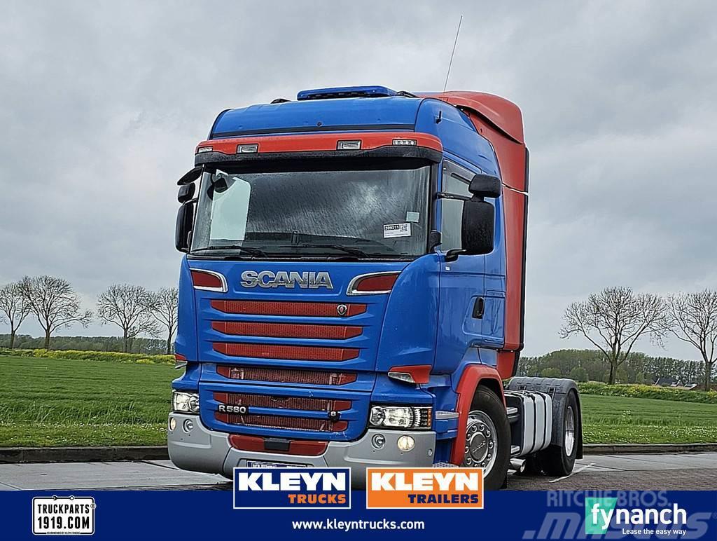 Scania R580 standklima,hydr unit Prime Movers