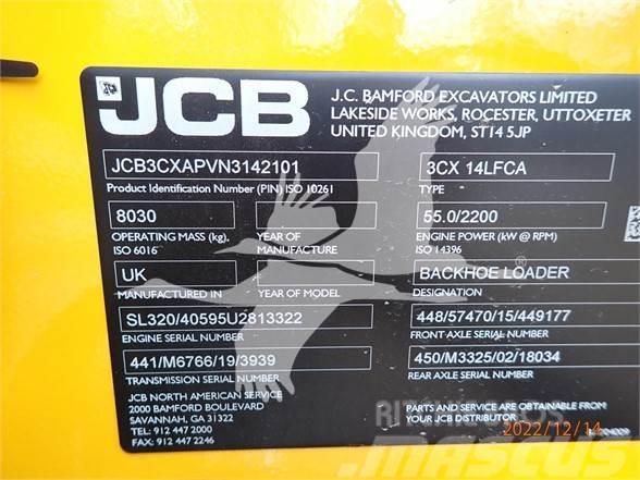 JCB 3CX14 Backhoe