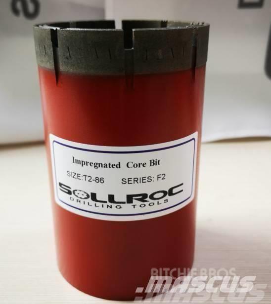 Sollroc Aq Bq Nq Hq Pq Gauge Diamond Core Drill Bit Drilling equipment accessories and spare parts