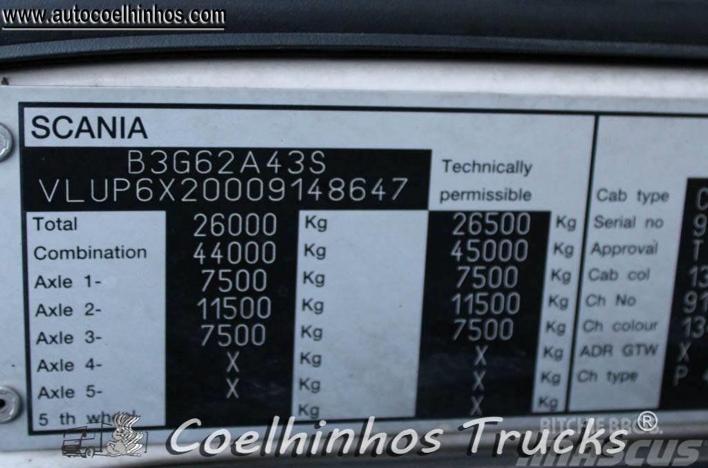 Scania P 380  Retarder Curtain sider trucks