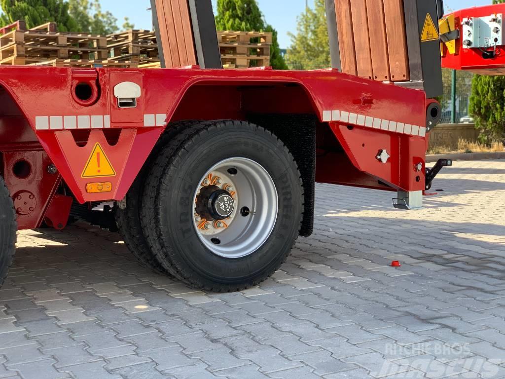  GVN TRAILER  AFRİCA TYPE 4 AXLE LOWBED 2023 MODEL Low loader-semi-trailers