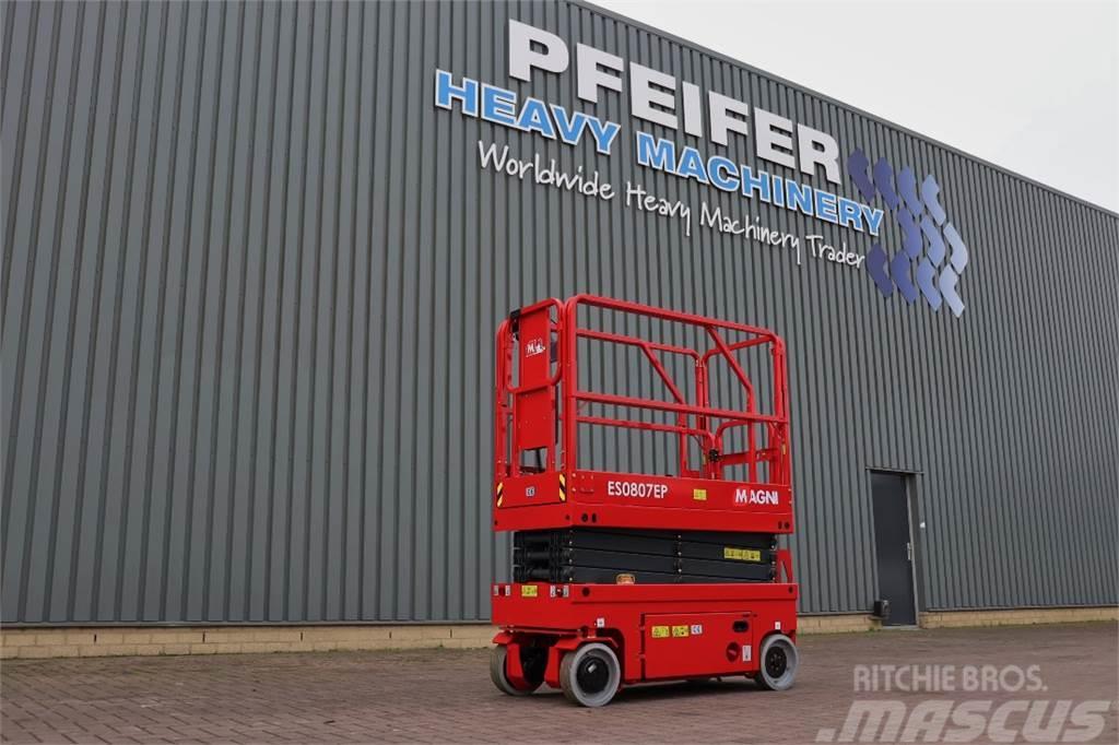 Magni ES0807EP New And Available Directly From Stock, El Scissor lifts