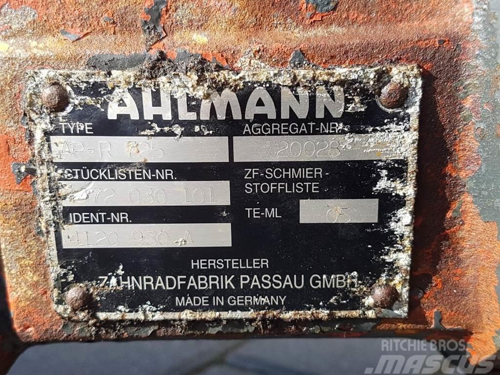 Ahlmann AL75-4120930A-ZF AP-R725-Axle/Achse/As Axles