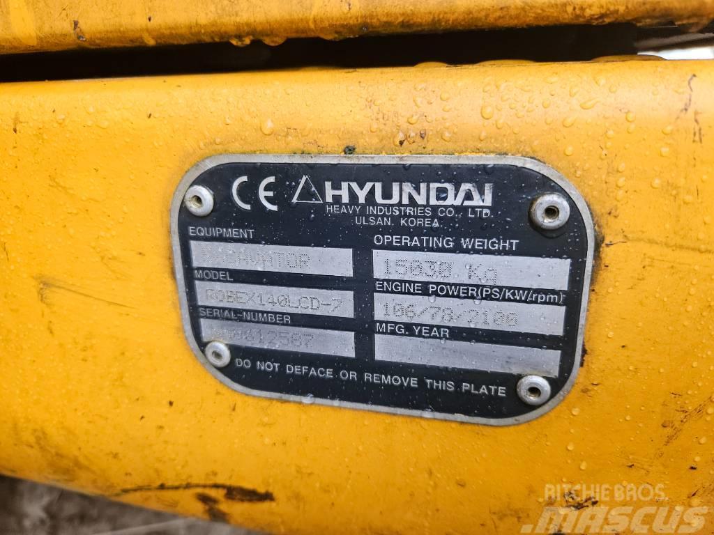 Hyundai 140-7 Crawler excavators