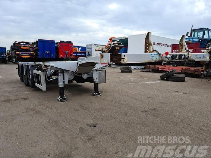 Pacton TE3 | 3 AXLE SAF DISC | CONTAINERCHASSIS | MULTI | Container semi-trailers