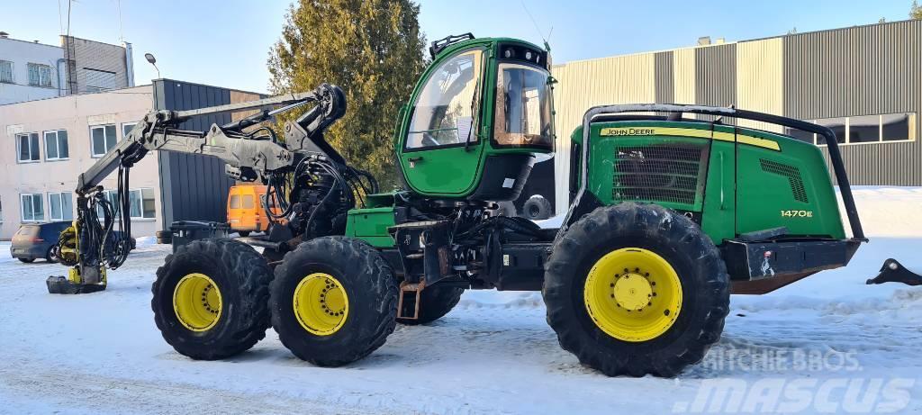 John Deere 1470 E Demonteras/Breaking Chassis and suspension