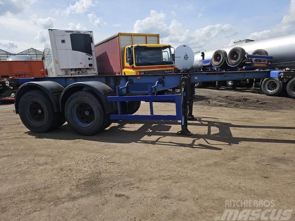 Köhler Elmshorn 20 ft | container chassis | steel springs Container semi-trailers