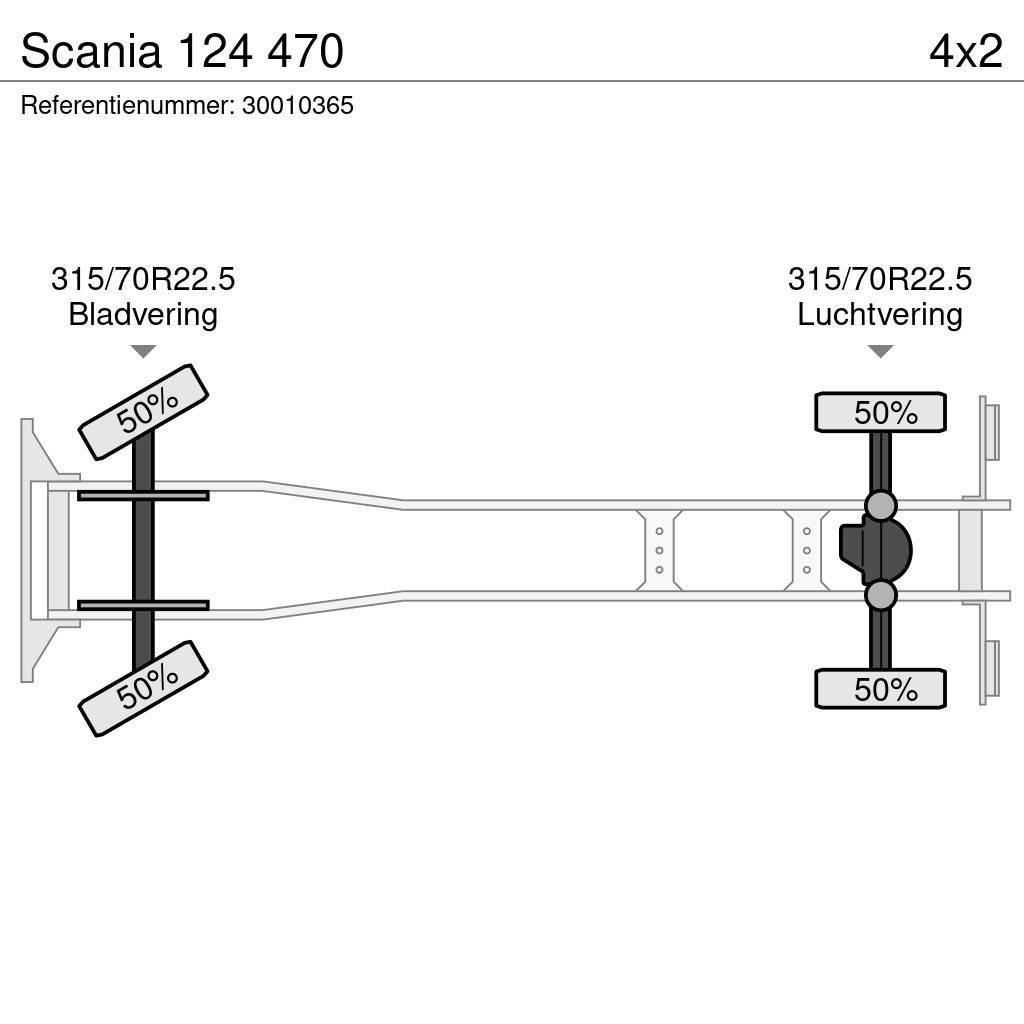 Scania 124 470 Curtain sider trucks