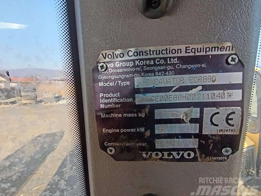 Volvo ECR 88 D Mini excavators  7t - 12t