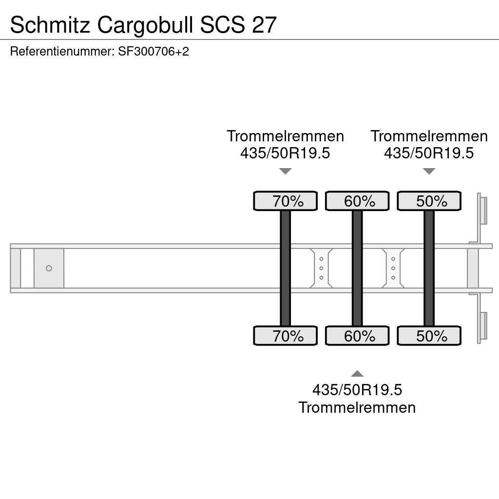 Schmitz Cargobull SCS 27 Curtain sider semi-trailers