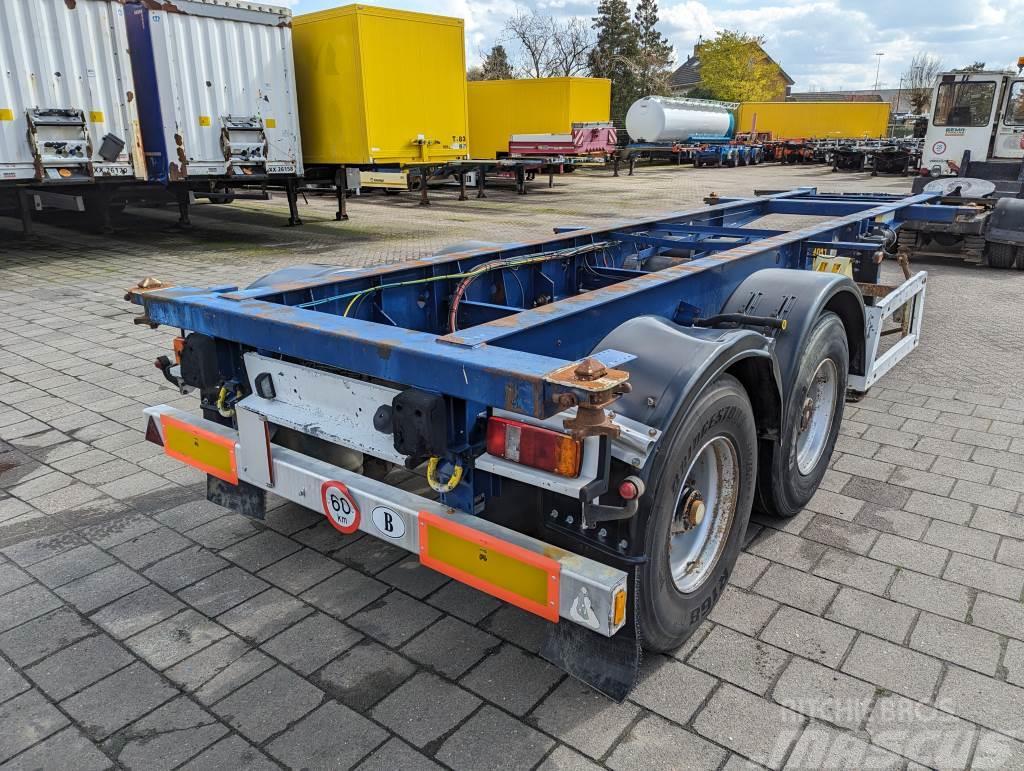 Krone SZP 18 EZ 2-Assen SAF - Drumbrakes - 20FT connecti Container semi-trailers