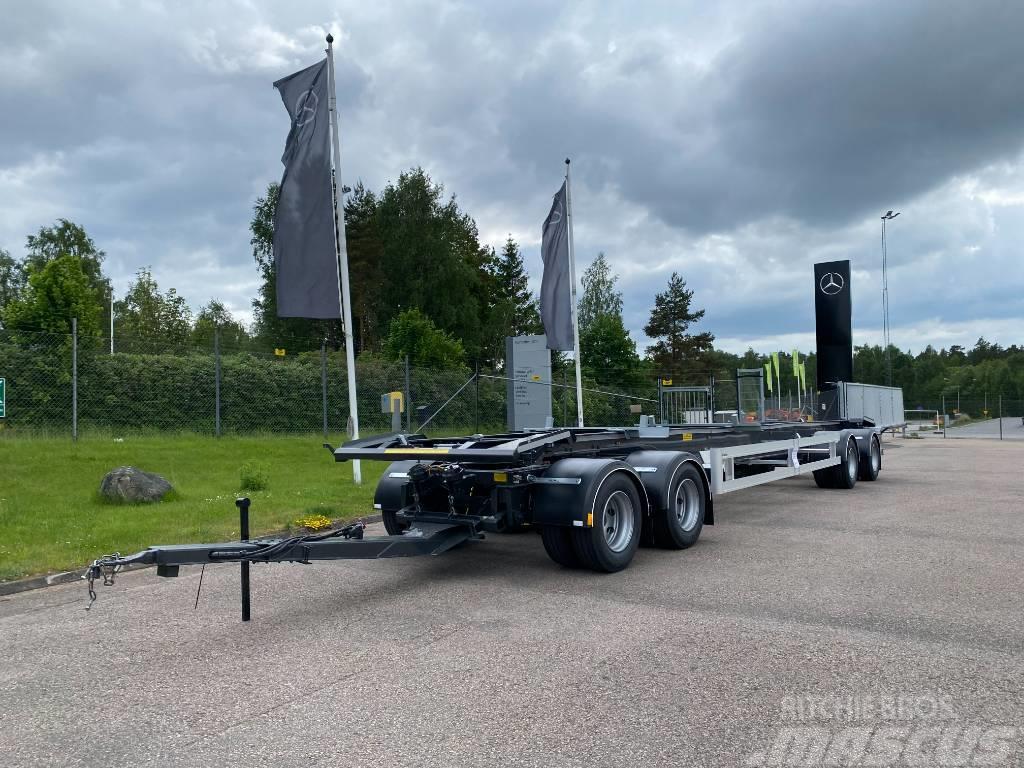 Kilafors Glider 4-axl 38t Container trailers