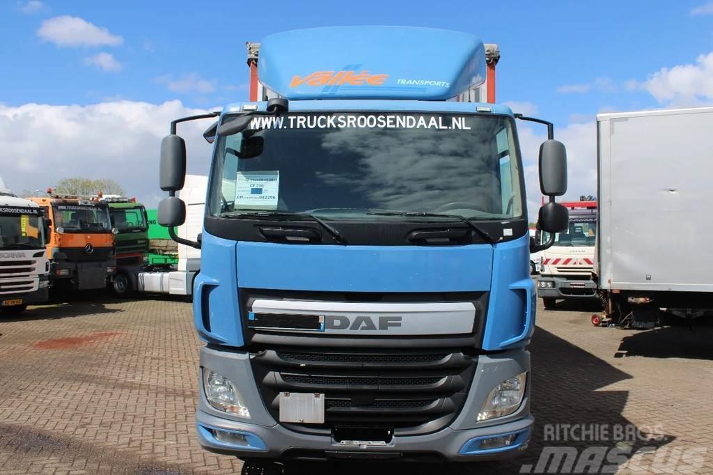DAF CF 310 + EURO 6 + 4x IN STOCK Curtain sider trucks