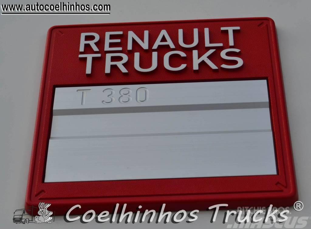 Renault T 380 Curtain sider trucks