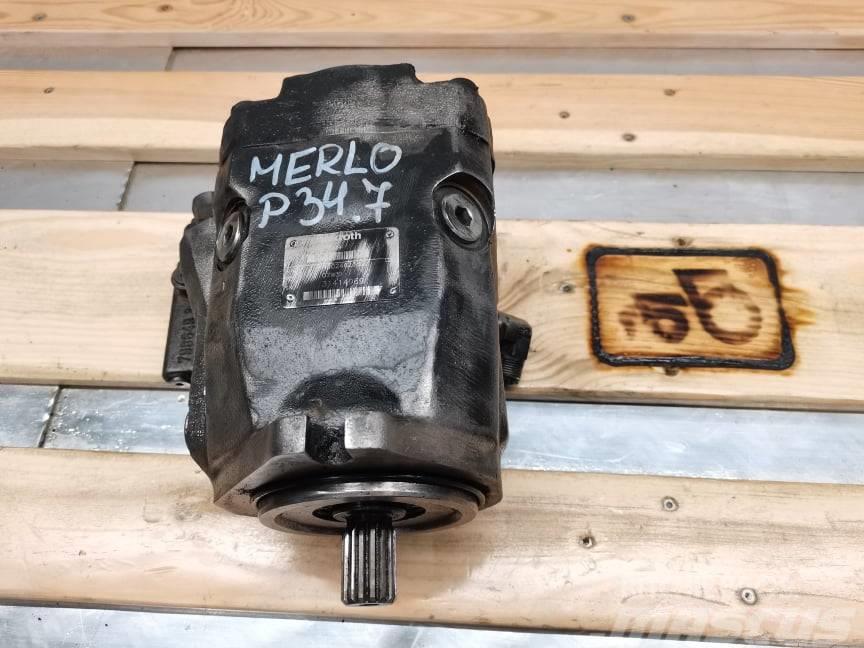 Merlo P 34.7 {Rexroth A10V} working pump Hydraulics