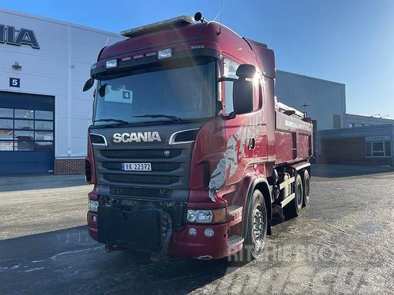 Scania R560CB6x2HSA, Istrail dumper, brøyteutstyr inkl. m Tipper trucks