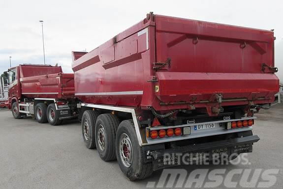 Scania R650 6x4 med Kjerre Tipper trucks
