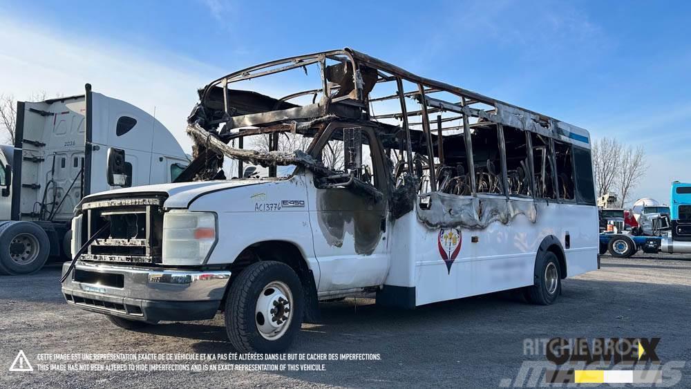 Ford E450 SOLD FOR ENGINE 6.0 LITER , REAR BURNED SECT Prime Movers