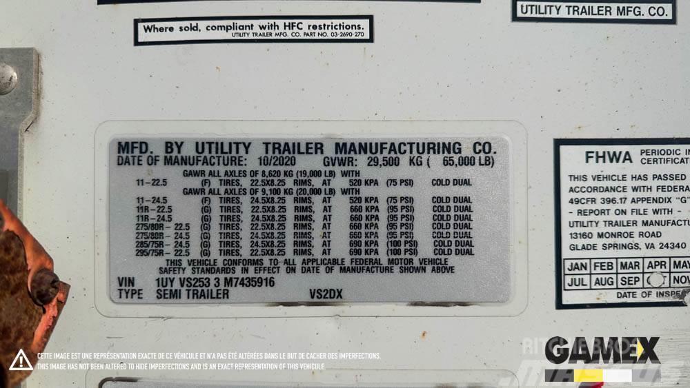 Utility DRY VAN Box trucks