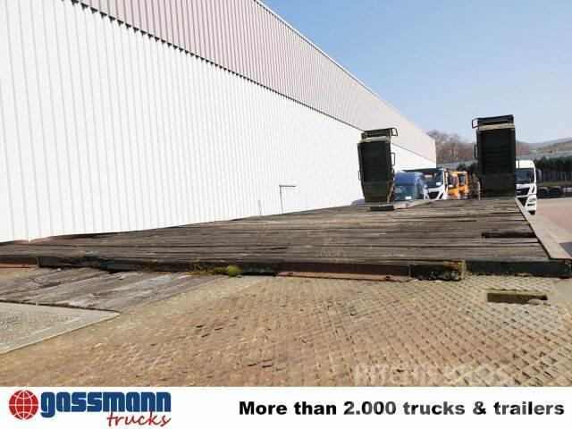 Blumhardt P 528/803-01, 3-Achs Satteltieflader, Low loader-semi-trailers