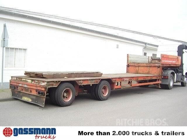 Goldhofer STPA T2-22/80A zwangsgelenkt Low loader-semi-trailers