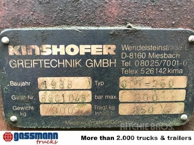 Kinshofer Schalengreifer 601-250, 10x VORHANDEN Truck mounted cranes