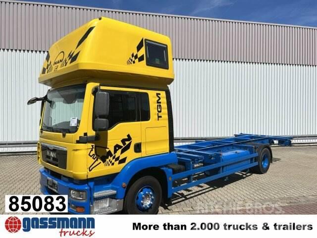 MAN TGM 15.290 4X2 LL, EEV, Topsleeper Container trucks