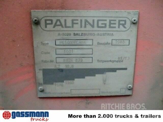 Palfinger PK 14000LAH4 Hochsitz Truck mounted cranes