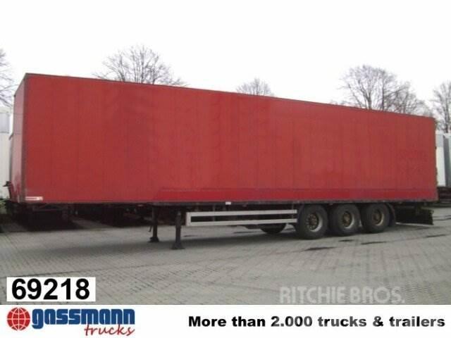 Sommer Kleiderkofferauflieger, 90 cbm Box semi-trailers