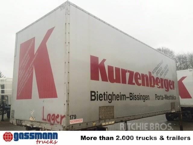 Sommer WK 06 P Wechselbrücke Koffer Container trucks