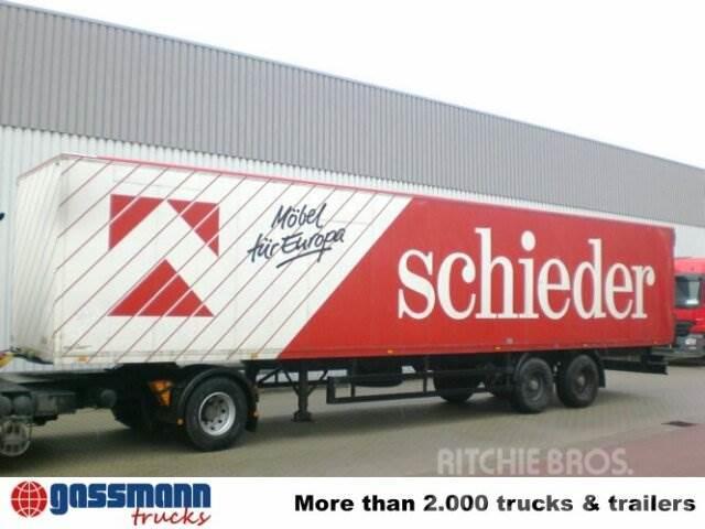 Spier SLG 2/90, Möbelkofferauflieger, 80 cbm, 2x Box semi-trailers