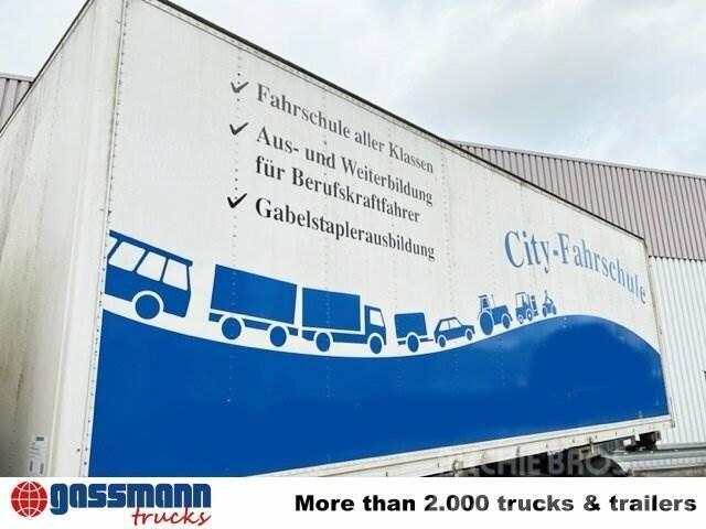 Spier Wechselbrücke Koffer, Ex-Fahrschule Container trucks