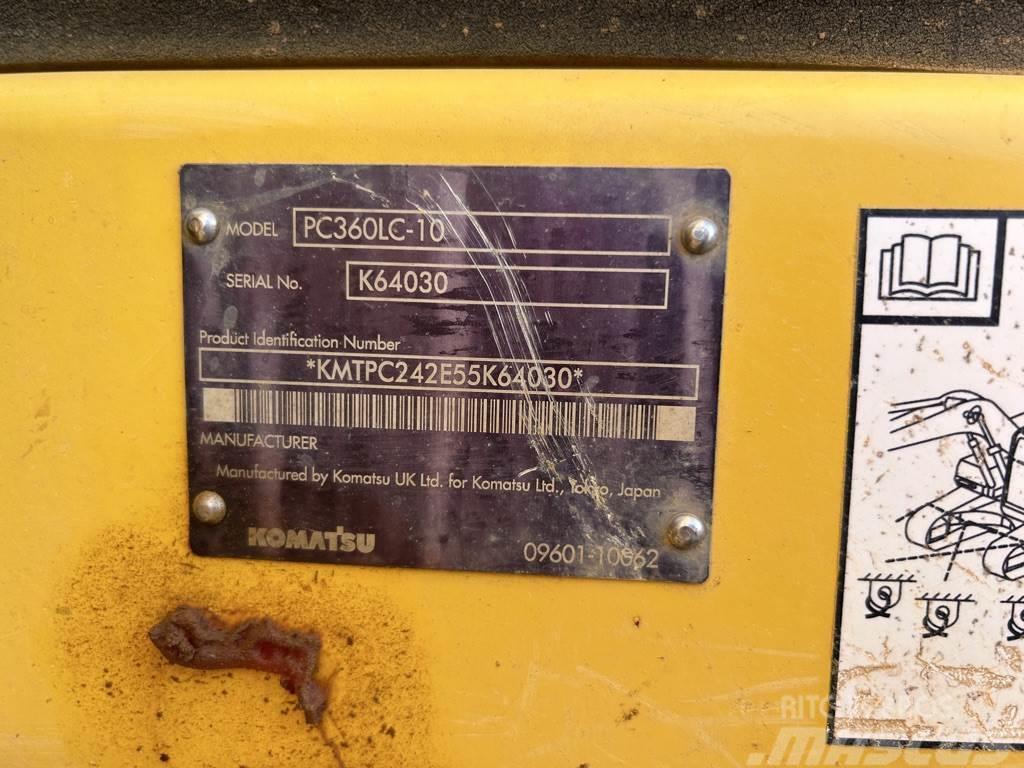 Komatsu PC360LC-10 Crawler excavators